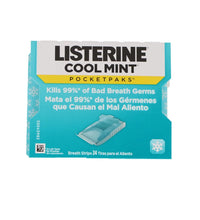 Listerine Cool Mint Pocketpaks Breath Strips12 Count - 24 Strips image 0