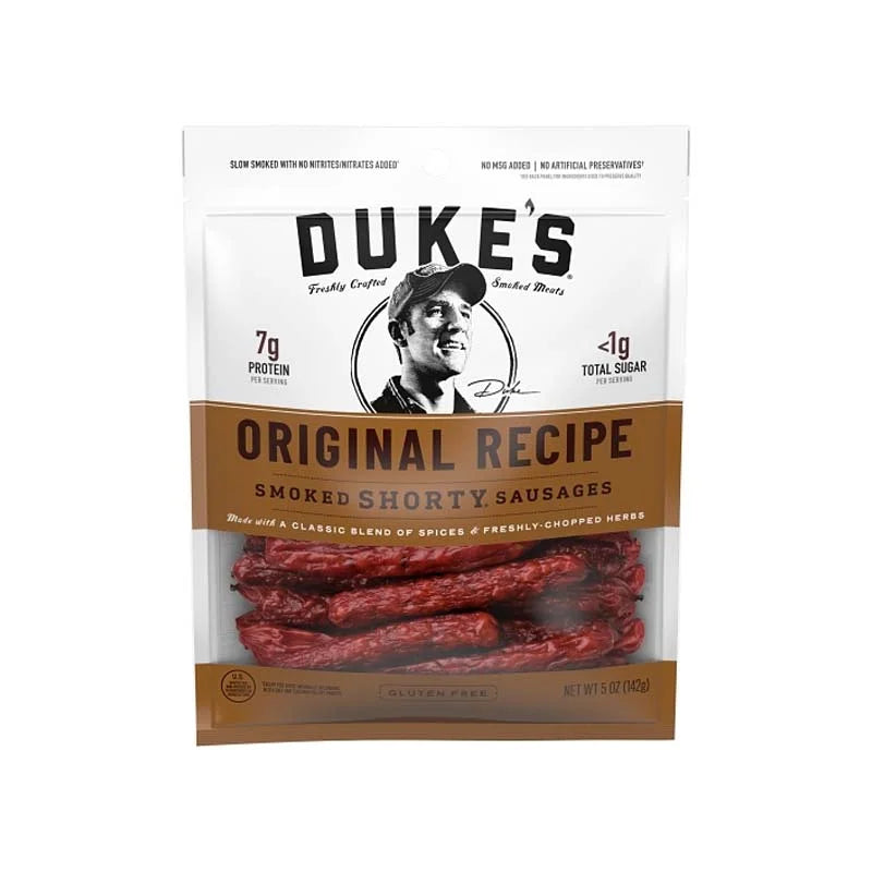 Duke's Original Recipe Shorty Smoked Sausages 5 oz image 0
