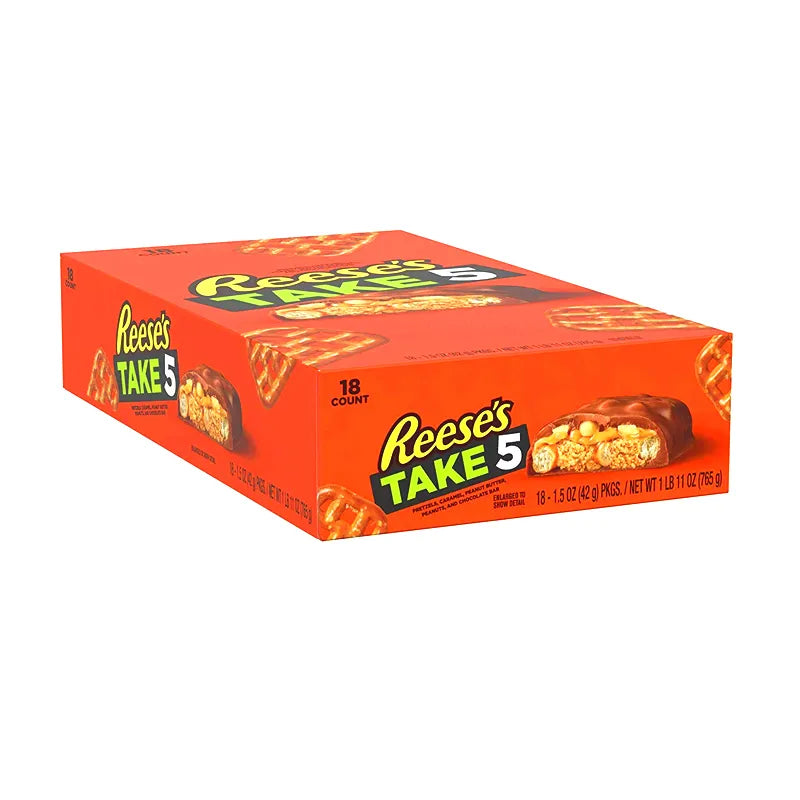 Reese's Take 5 Candy Bar 18 Count - 1.5 oz image 0