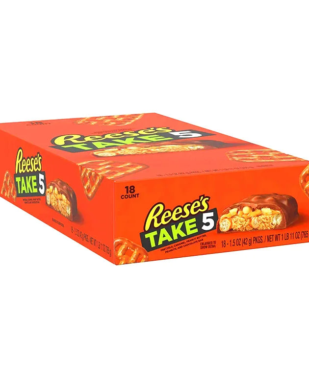 Reese's Take 5 Candy Bar 18 Count - 1.5 oz image 0