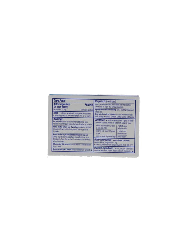 Ex-Lax Stimulant Laxative Pills - (Pack of 8) image 0