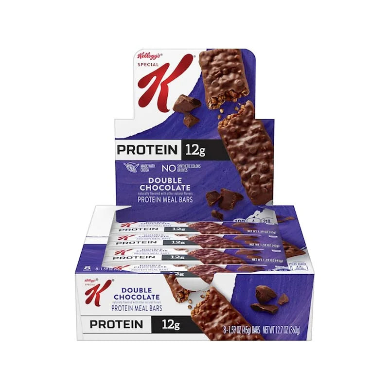 Kellogg's Special K Protein Bar Double Chocolate 8 Count - 1.59 oz image 0