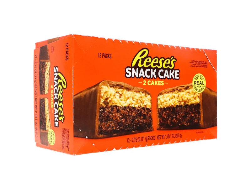 Reese's Snack Cake Standard Bar 12 Count - 2.75 oz image 1