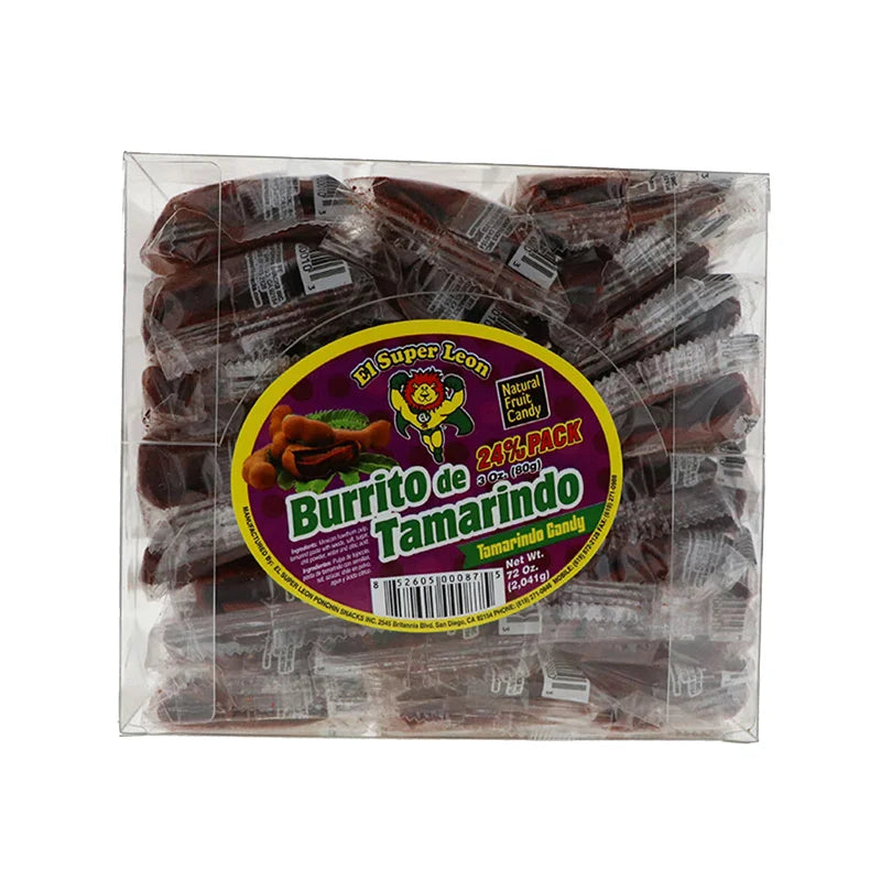 El Super Leon Burrito De Tamarindo 24 Count - 3 oz image 0