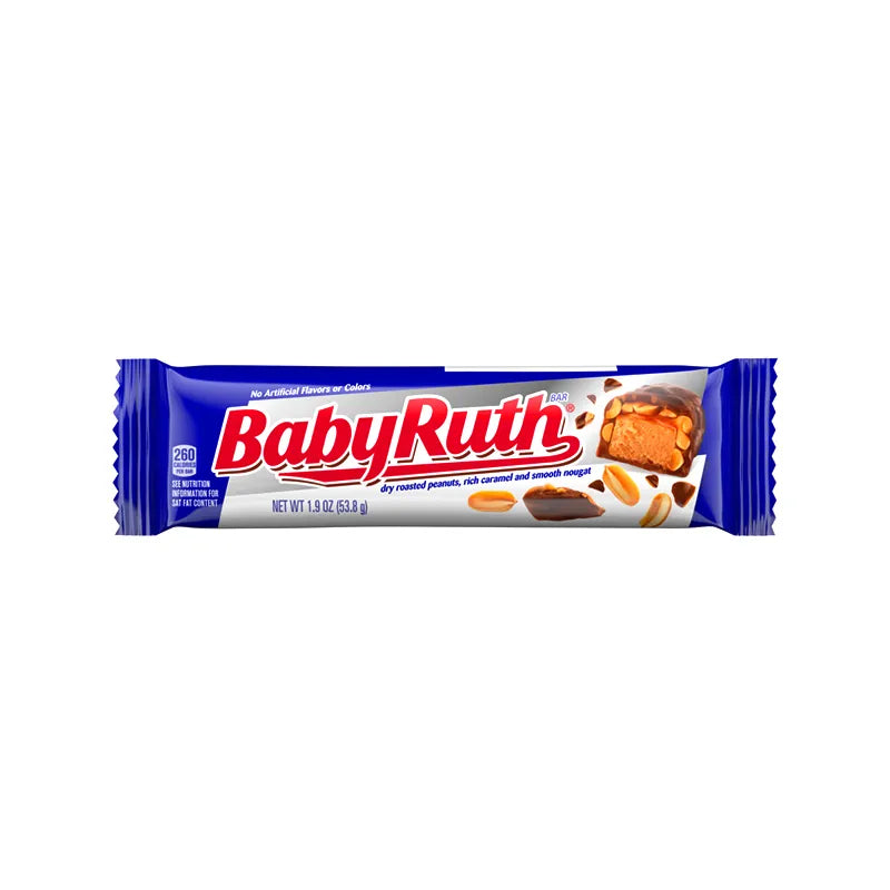 Baby Ruth Peanuts with Caramel Chocolate Bar 24 Count image 1