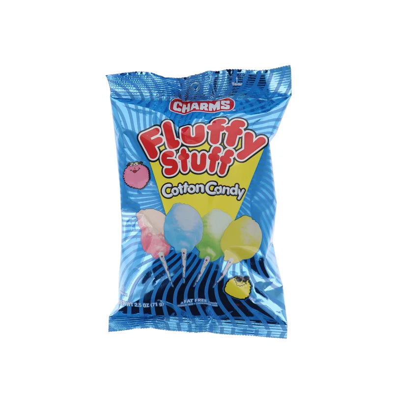 Charms Fluffy Stuff Cotton Candy - Bag 2.5 oz image 0