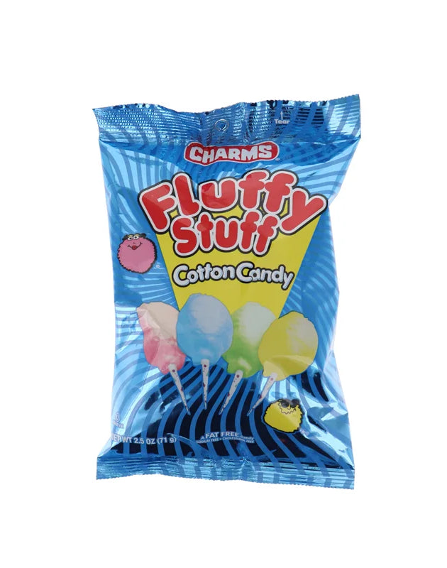 Charms Fluffy Stuff Cotton Candy - Bag 2.5 oz image 0