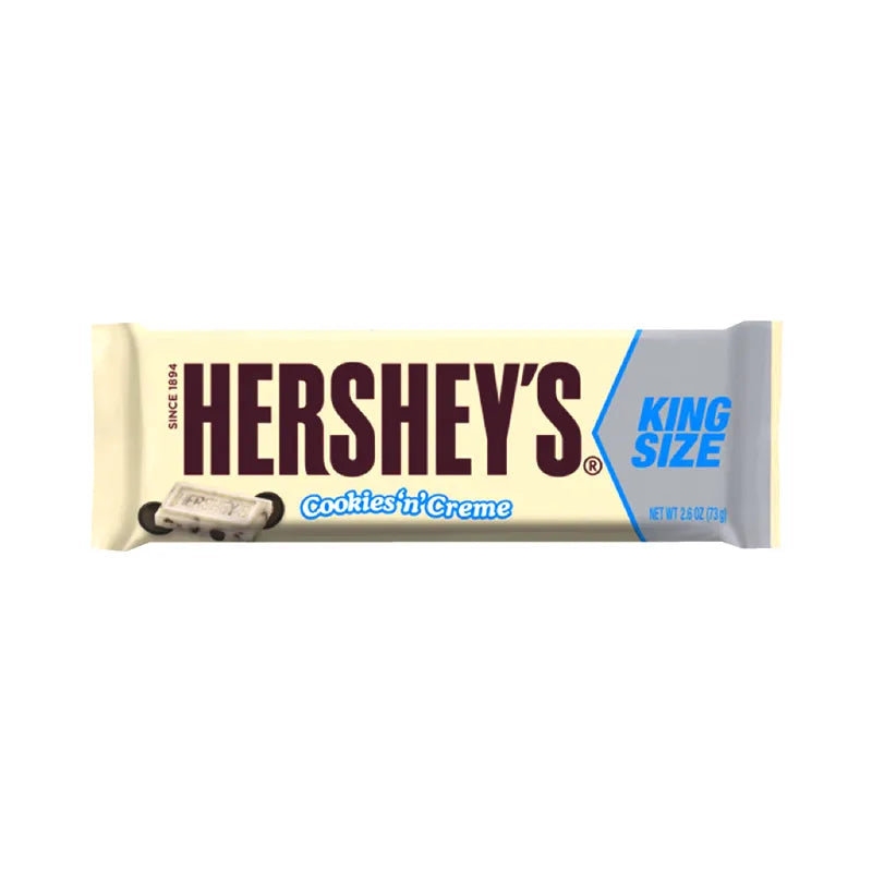 Hershey King Size Cokies N Cr?me Candy Bar 18ct/2.6oz image 1