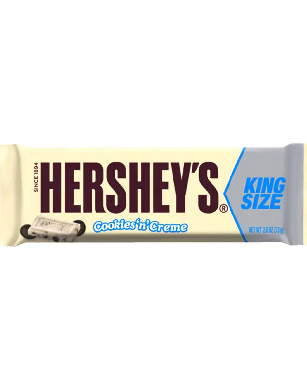Hershey King Size Cokies N Cr?me Candy Bar 18ct/2.6oz image 0