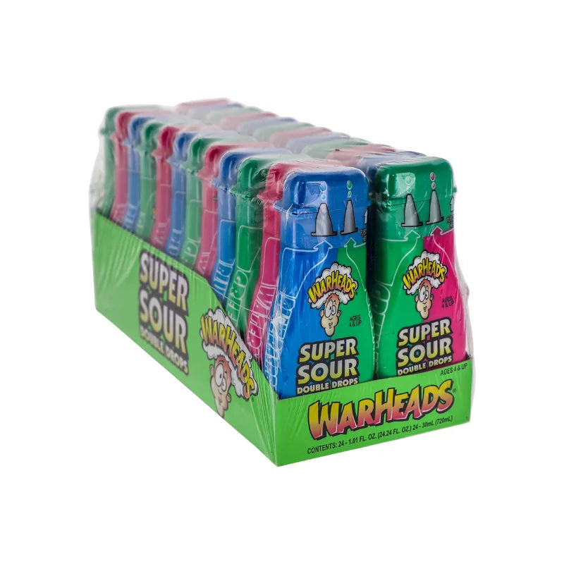 Warheads Super Sour Double Drop 24 Count 1.01 Oz image 1