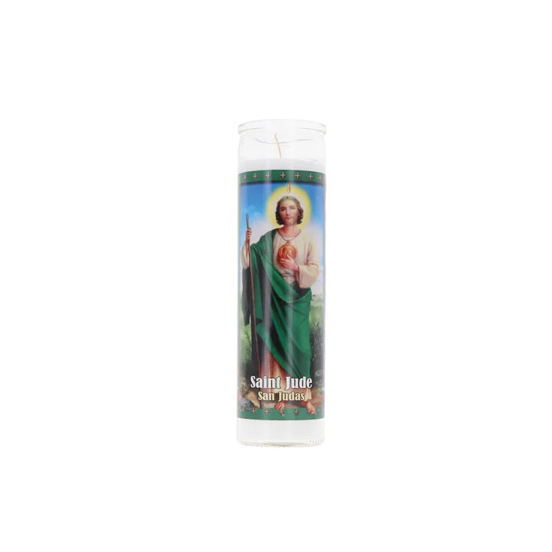 White Candle San Judas - 1 Count Only image 0