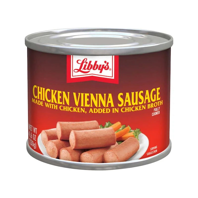 Libby's Chicken Vienna Sausage Can - 4.6 oz image 0