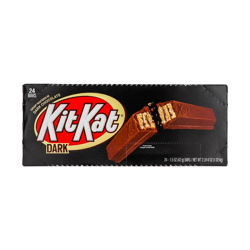 Kit Kat Dark Chocolate Candy Bars 24 Count - 1.5 oz image 0