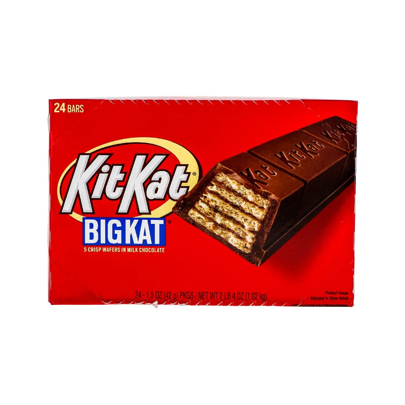Kit Kat Big Kat Milk Chocolate Wafers Bar 24 Count - 1.5 oz image 0