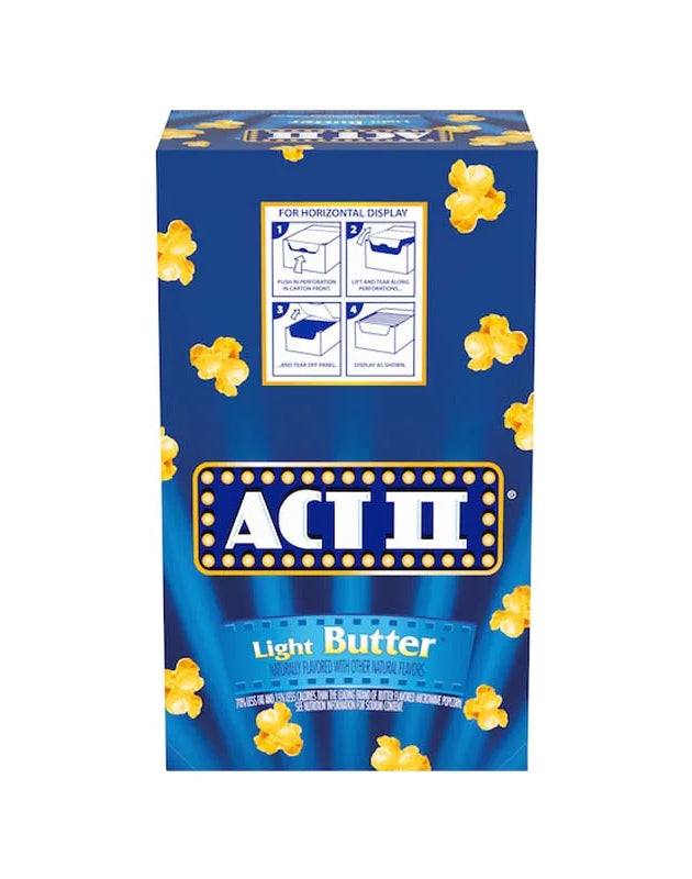 Act II Popcorn Light Butter 18 Count - 2.75 oz image 0