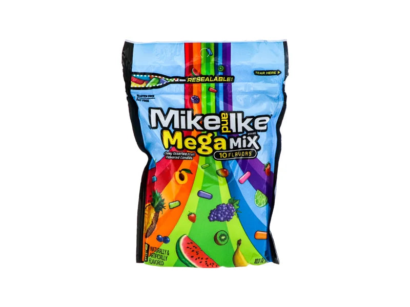 Mike & Ike Mega Mix Pouch - 10 oz image 0
