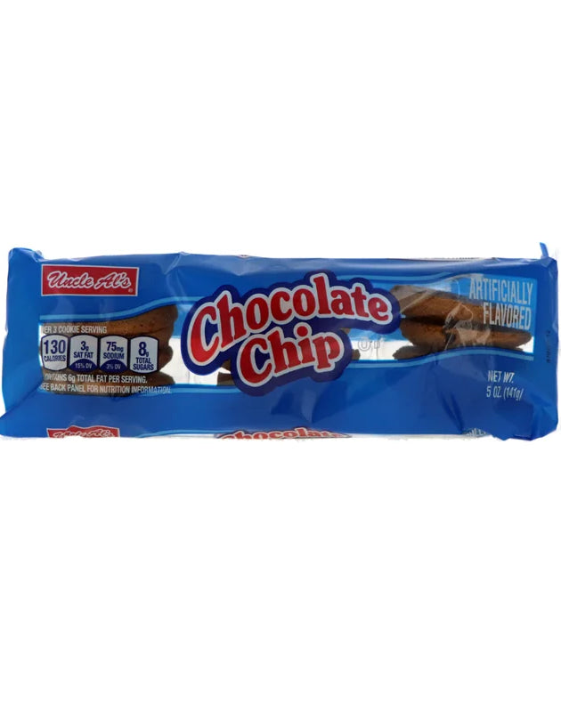 Uncle Al's Chocolate Chip Cookies 12 Count - 5 oz image 0