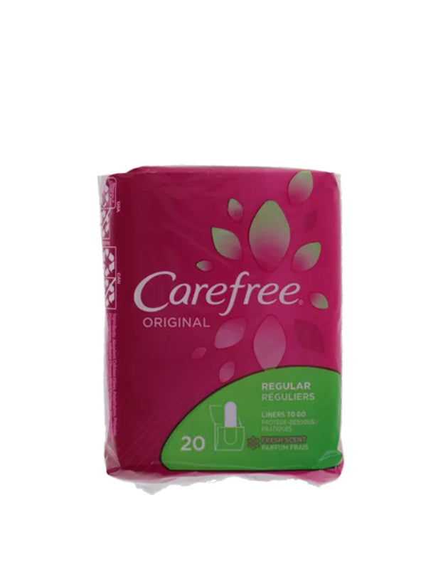 Carefree Original Regular Pantiliners to Go, Fresh Scent 20 Count image 0