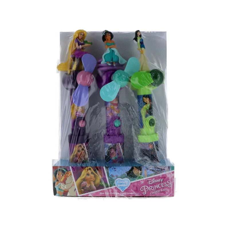 Candyrific Disney Princess Character Candy Fan 12 Count - 0.53 oz image 0