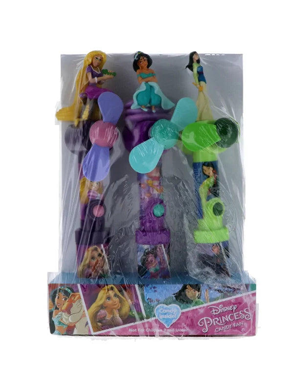 Candyrific Disney Princess Character Candy Fan 12 Count - 0.53 oz image 0