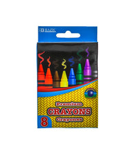 Bazic Premium Crayons - 8 Count image 0