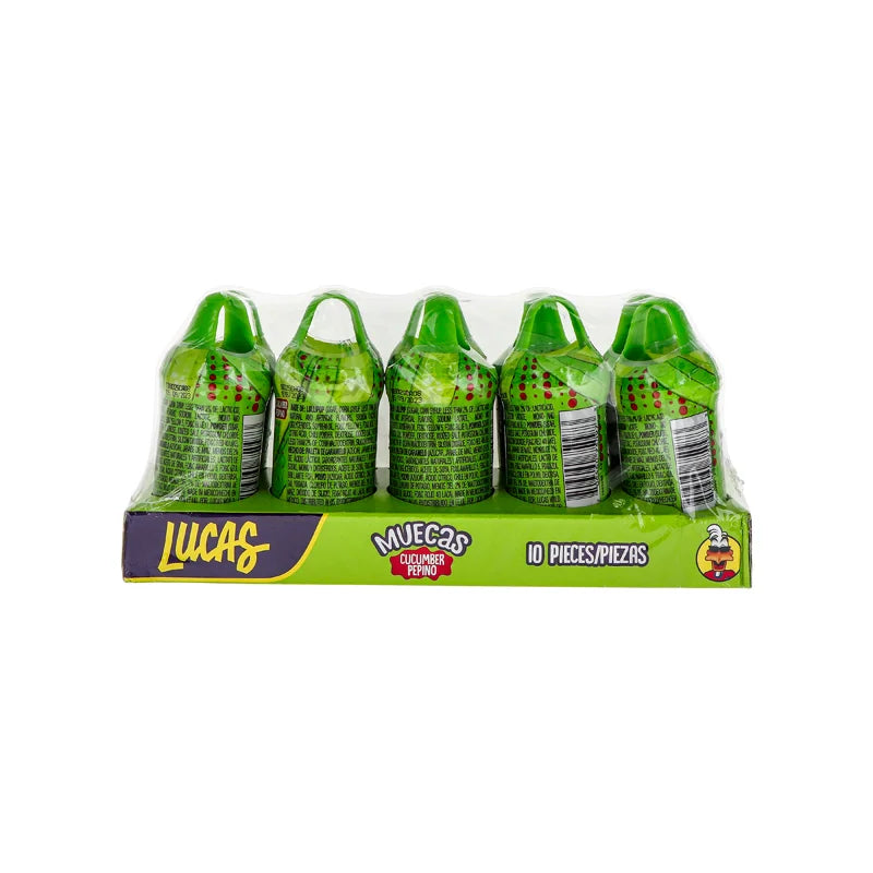 Lucas Muecas Cucumber Lollipop 10 Count image 0