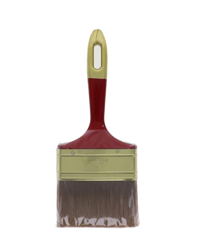 Kingman 4 Inch Paint Brush with Plastic Handle - 1 Count Only image 0