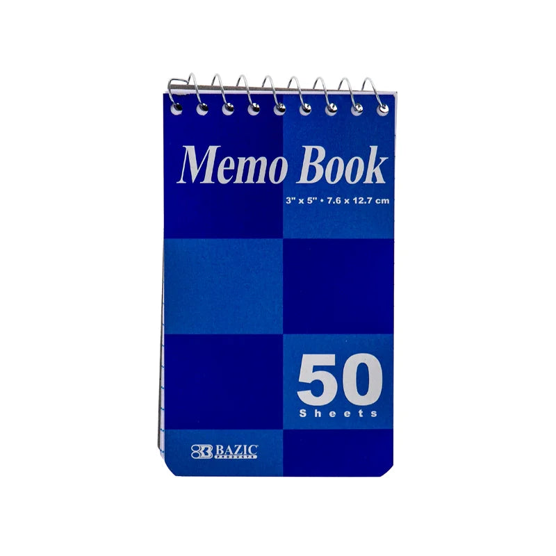Memo Book 50 Sheets - 1 Count Only image 0