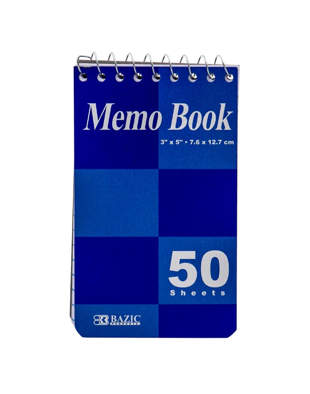 Memo Book 50 Sheets - 1 Count Only image 0