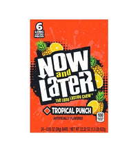 Now & Later 25c Tropical Punch Candy 24 Count - 6 Pieces image 0