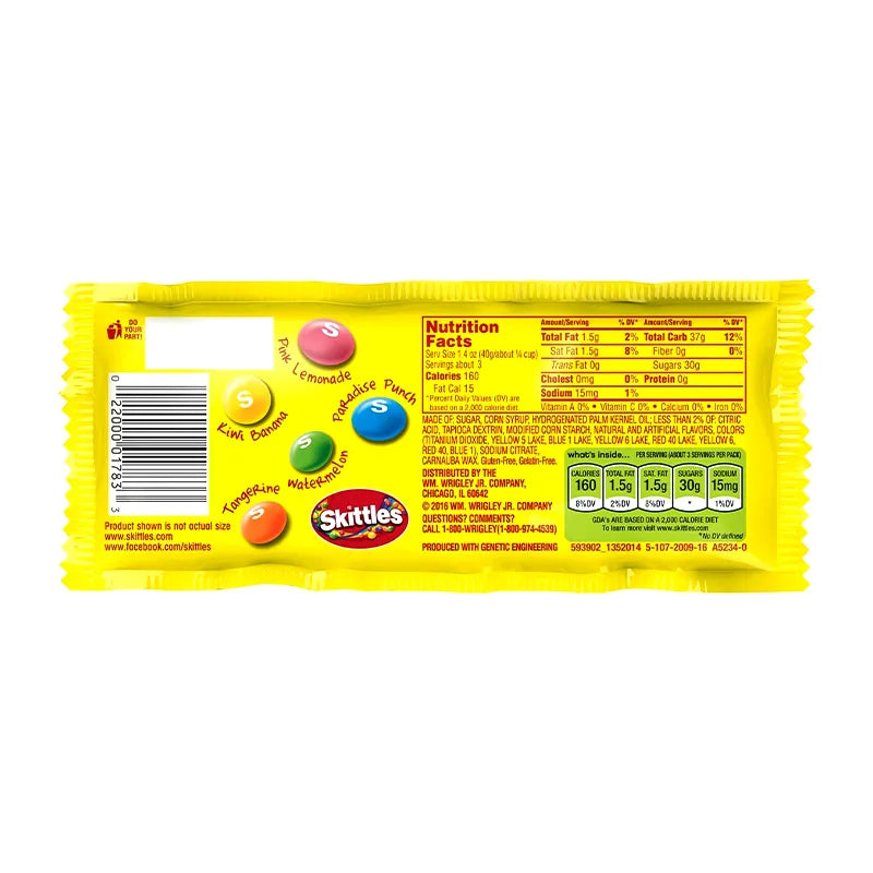 Skittles, King Size Brightside, Count 24 (4 oz) image 2