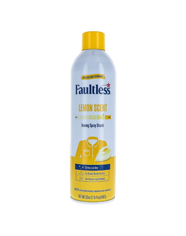 Faultless Heavy Starch - Lemon Fresh Scent 20 oz image 0