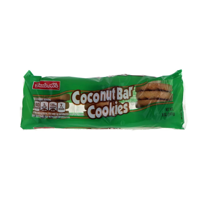 Uncle Al's Coconut Bar Cookies 12 Count - 5 oz image 0