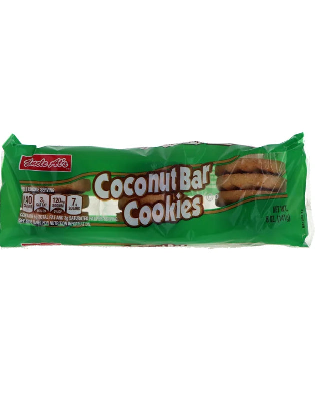 Uncle Al's Coconut Bar Cookies 12 Count - 5 oz image 0