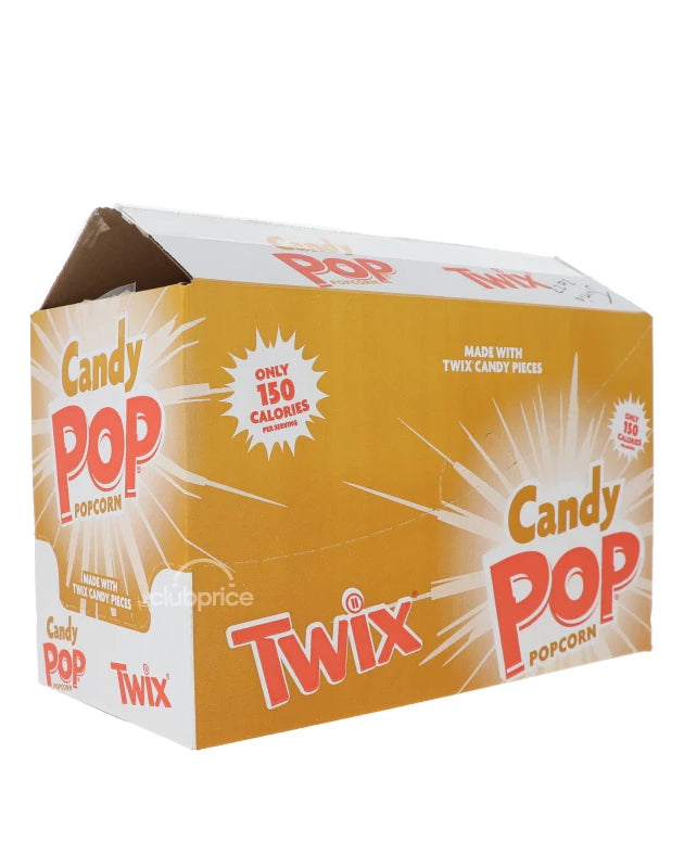 Candy Pop Popcorn Twix (Pack of 8) - 1 oz image 0