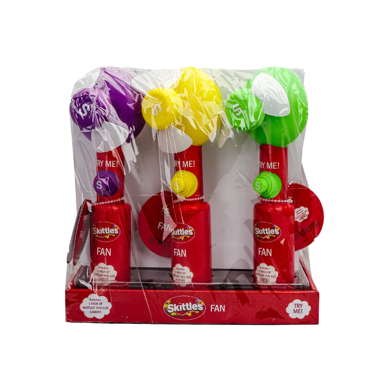 CandyRific Skittles Candy Fan - 12 Count image 0