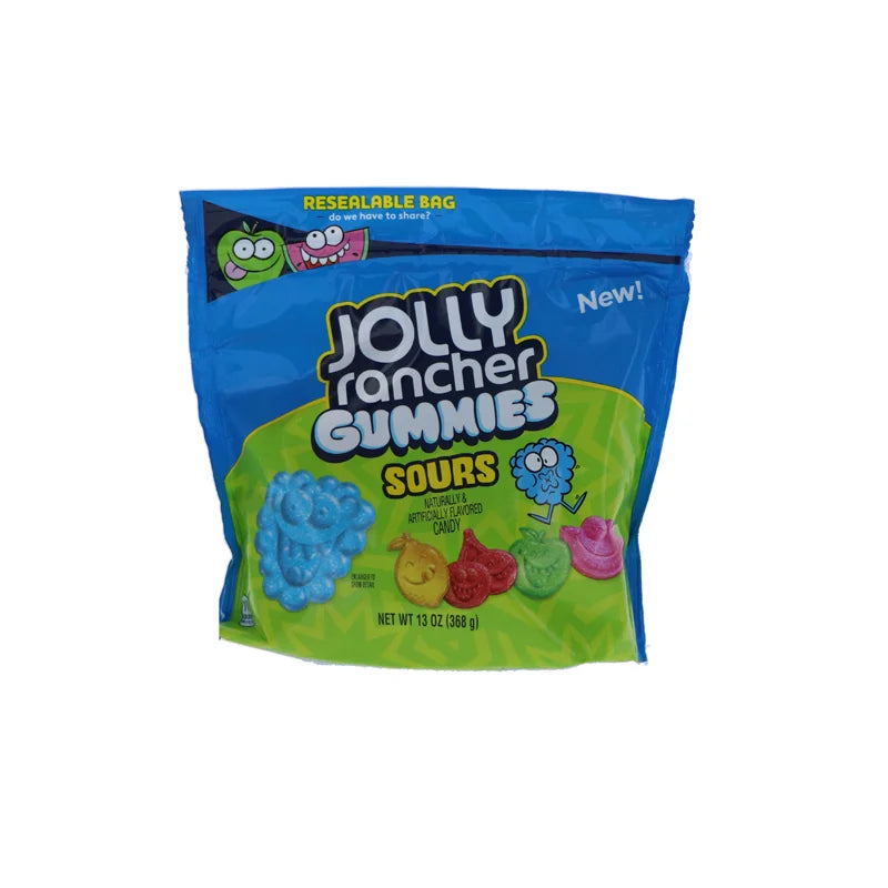 Jolly Rancher Pouch Gumi Sour Assorted - 13 oz image 0