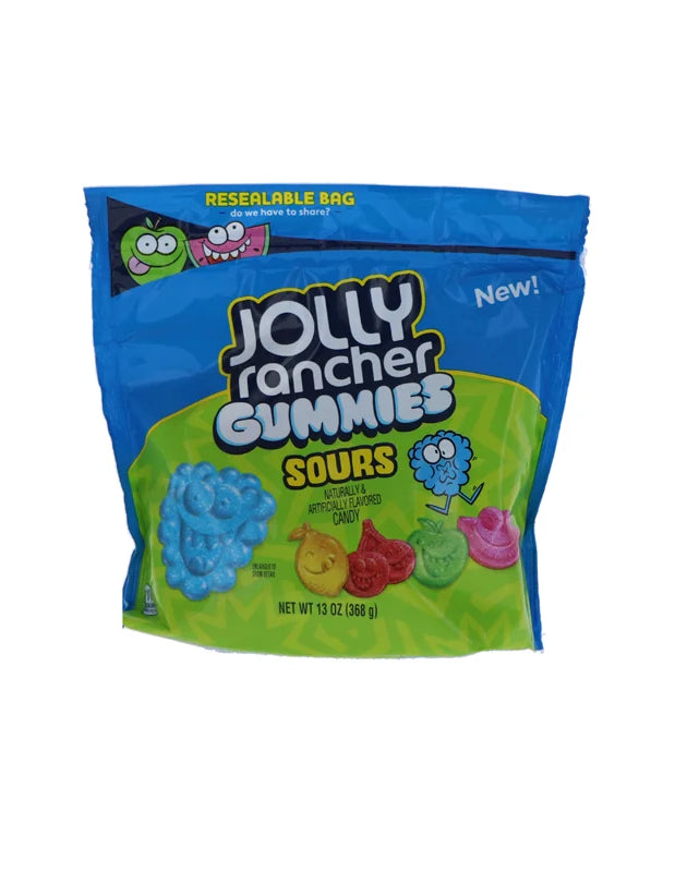 Jolly Rancher Pouch Gumi Sour Assorted - 13 oz image 0
