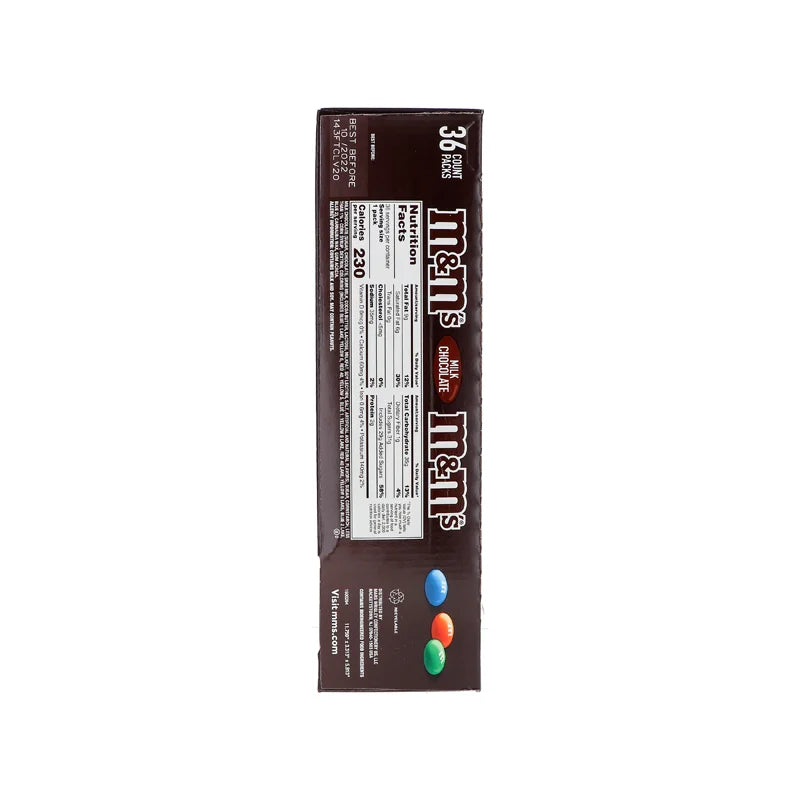 M&M'S Milk Chocolate Candy 36 Count - 1.69 Oz image 1