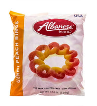 Albanese Gummy Peach Ring - Bulk 4.5 Lbs image 0