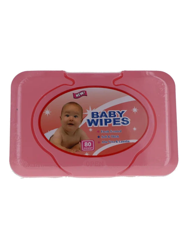Baby Wipes Box 80 Sheets image 0