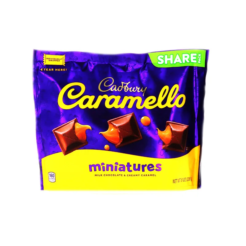 CadburyCaramello Miniatures Milk Chocolate and Caramel 8 oz - 20 s image 0