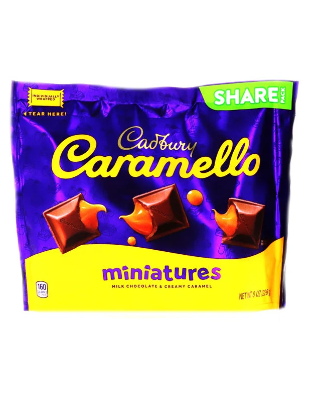 CadburyCaramello Miniatures Milk Chocolate and Caramel 8 oz - 20 s image 0