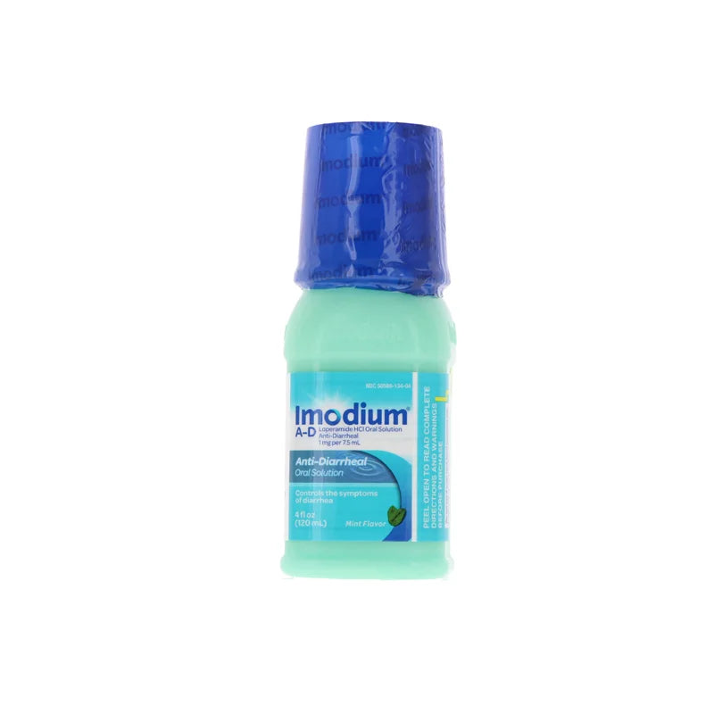 Imodium AD Liquid Anti-Diarrheal Mint Flavor - 4 oz image 0