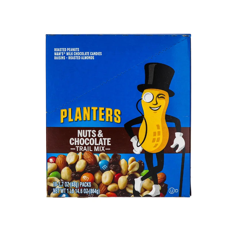 Planters Chocolate Trail Mix Nuts Count - 1.7 oz image 0