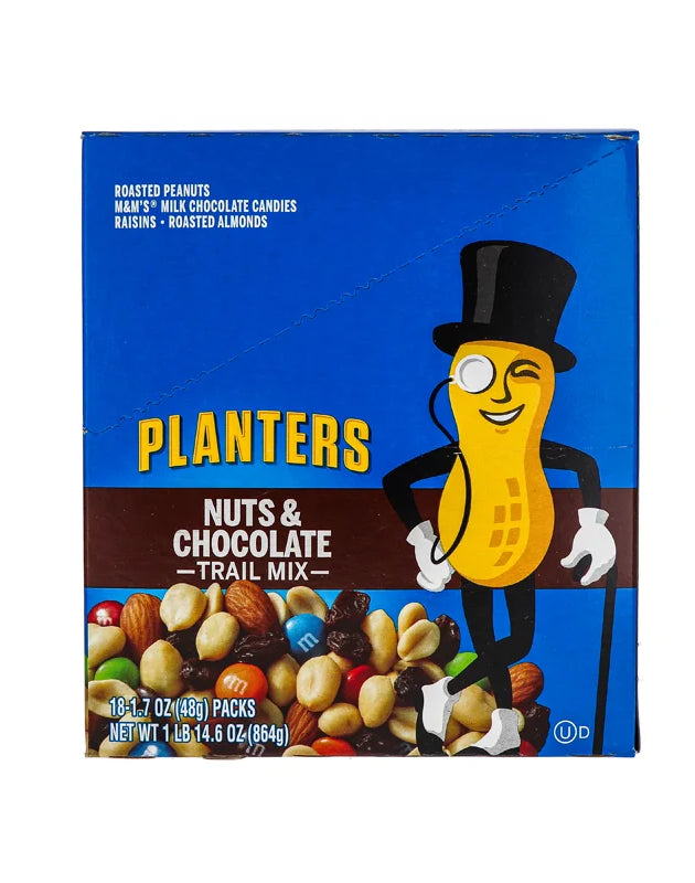 Planters Chocolate Trail Mix Nuts Count - 1.7 oz image 0