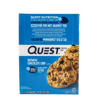 Quest Protein Oatmeal Chocolate Chip - Bar 12 Count - 2.12 oz image 0