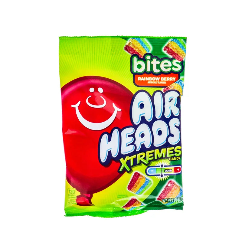 Airheads Xtreme Rainbow Berry Bites 12 Count - 6 oz image 0