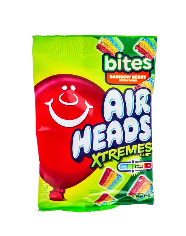 Airheads Xtreme Rainbow Berry Bites 12 Count - 6 oz image 0