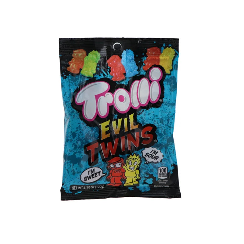 Trolli Peg Bag Evil Twins 12 Count - 4.25 oz image 0